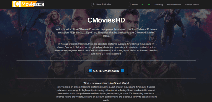 CMoviesHD 