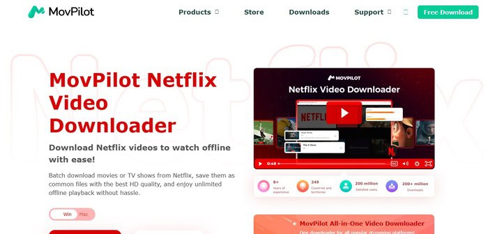 MovPilot Netflix Downloader