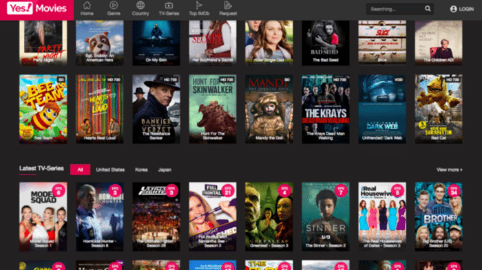 movie websites for free with no sign up