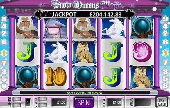 Snow Queens Magic Slot Machine