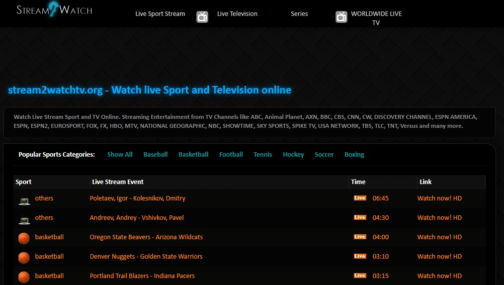 20 Free Sports Streaming Sites That Actually in