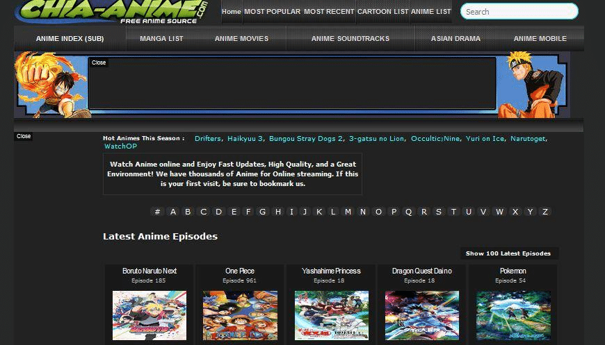 Anilinkz Top Alternatives Sites