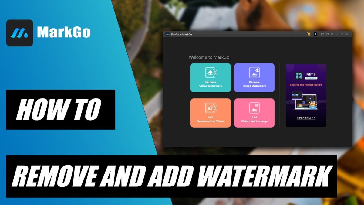 How to Remove Watermark from Video with MarkGo