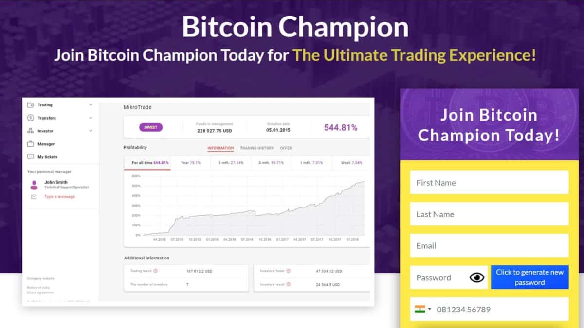What Is The Bitcoin Champion Platform? You Should Know About It