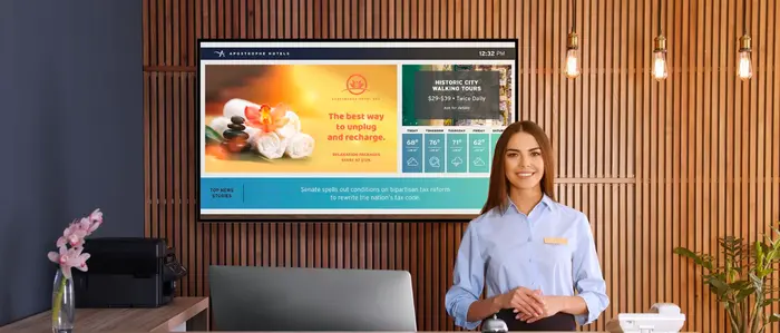 Hotels and Resorts Take Digital Signage to the Next Level