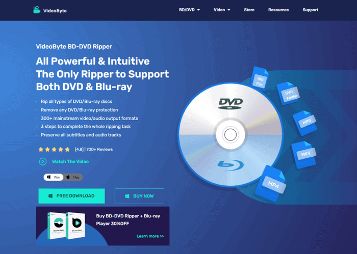 VideoByte BD-DVD Ripper