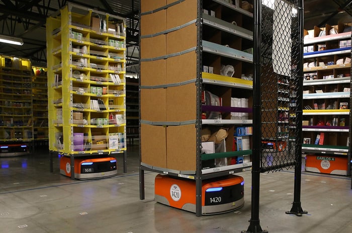 Making Warehouse Work Easier: The First Steps in Using Rack Moving Robots
