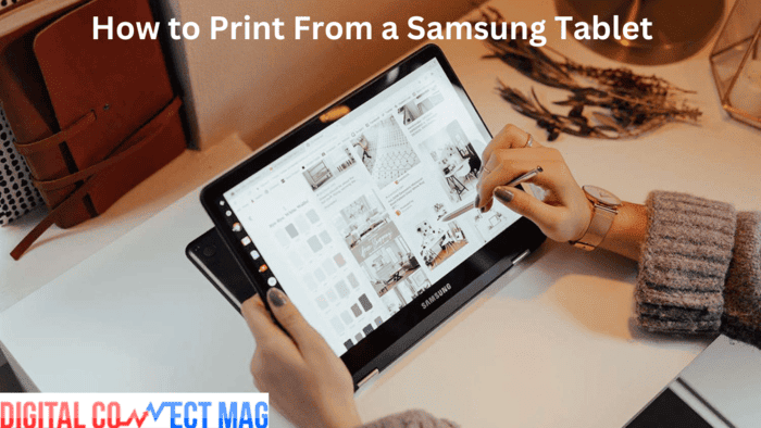 How to Print From a Samsung Tablet